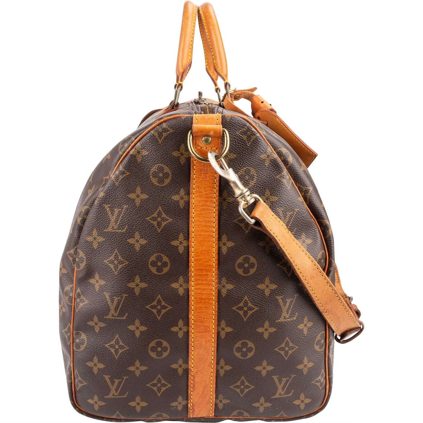 Louis Vuitton Monogram Canvas Keepall 55 Bandoulière Travel Bag