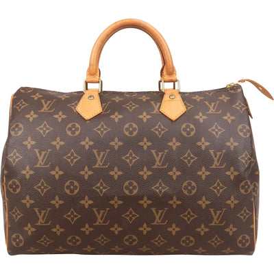 Louis Vuitton Monogram Canvas Speedy 35 Handbag