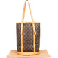 Louis Vuitton Monogram Canvas Bucket GM Shoulder Bag