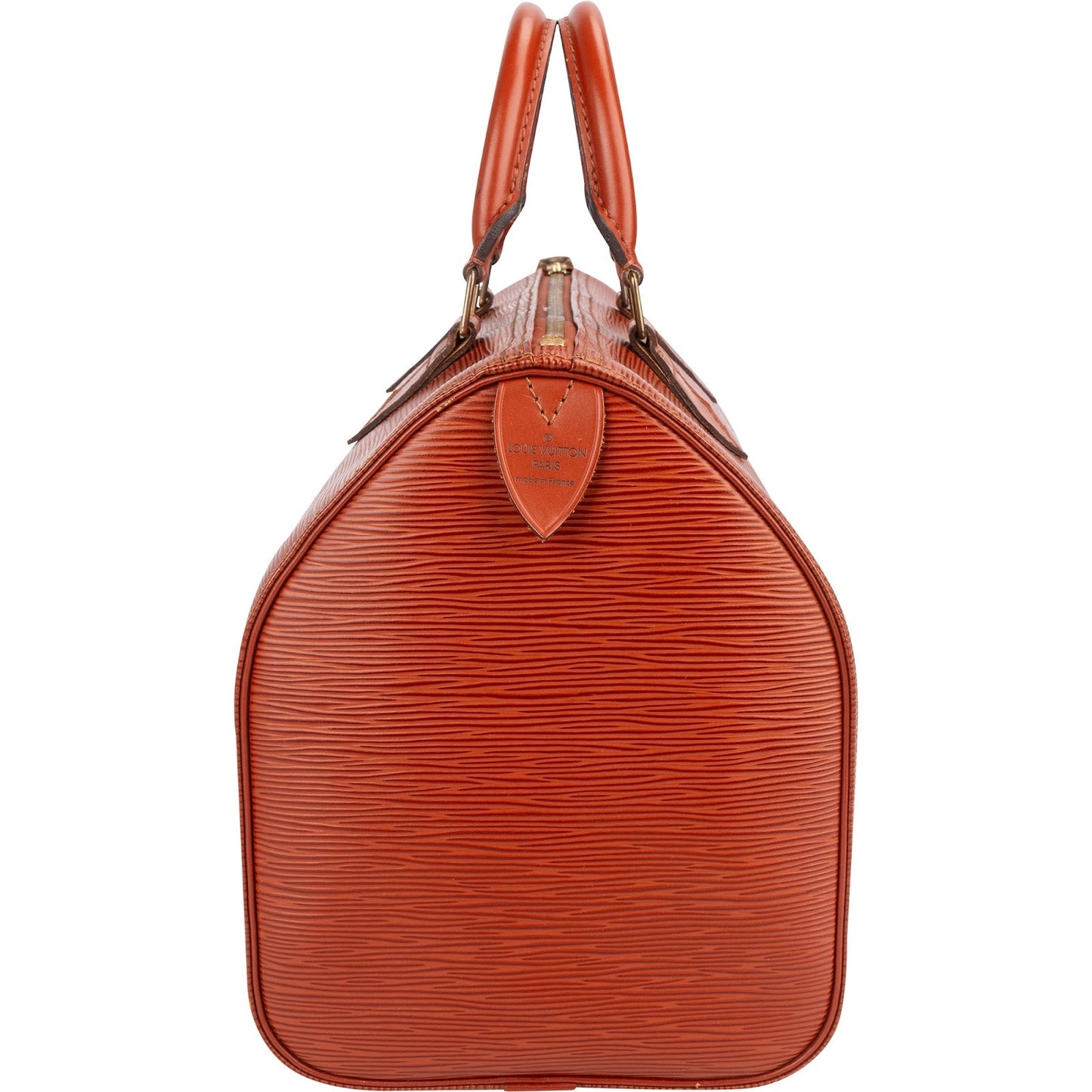 Louis Vuitton Cognac Epi Leather Speedy 30 Handbag