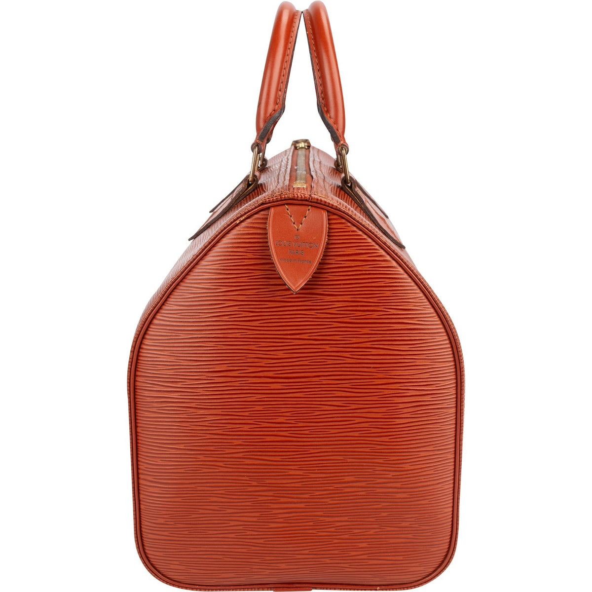 Louis Vuitton Cognac Epi Leather Speedy 30 Handbag