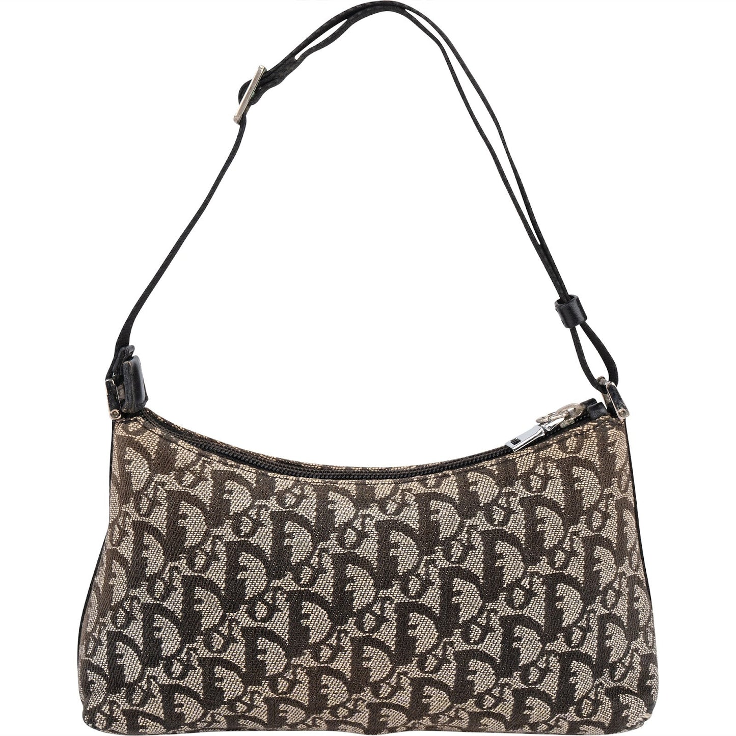 Christian Dior Trotter Monogram Cotton Pochette Handbag