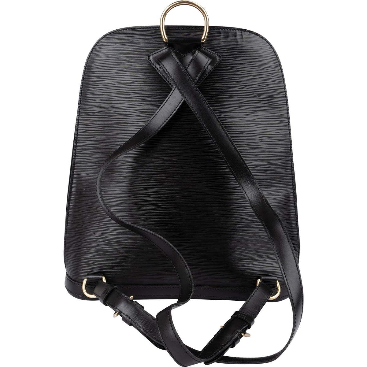 Louis Vuitton Noir Epi Leather Gobelins Backpack