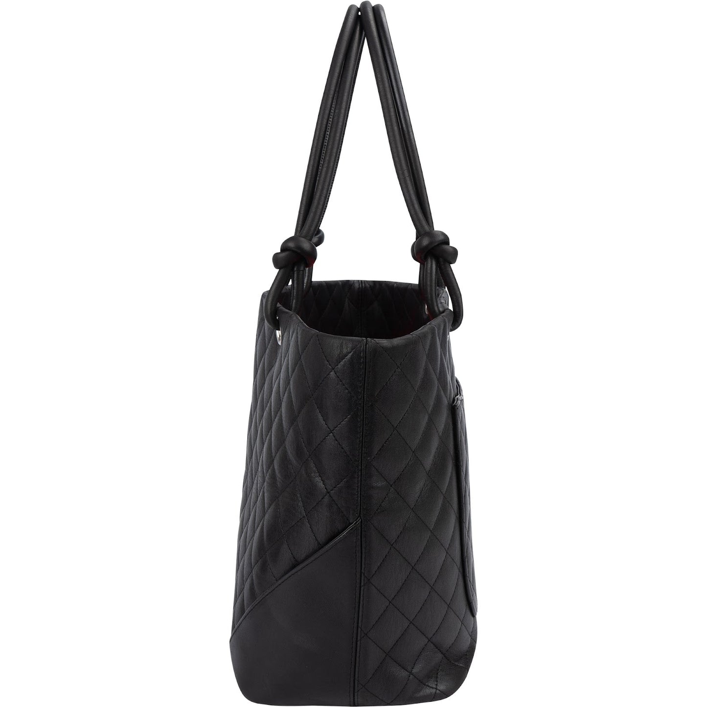 Chanel Quilted Lambskin Cambon CC Shoulder Bag
