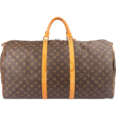 Louis Vuitton Monogram Canvas Keepall 60 Travel Bag