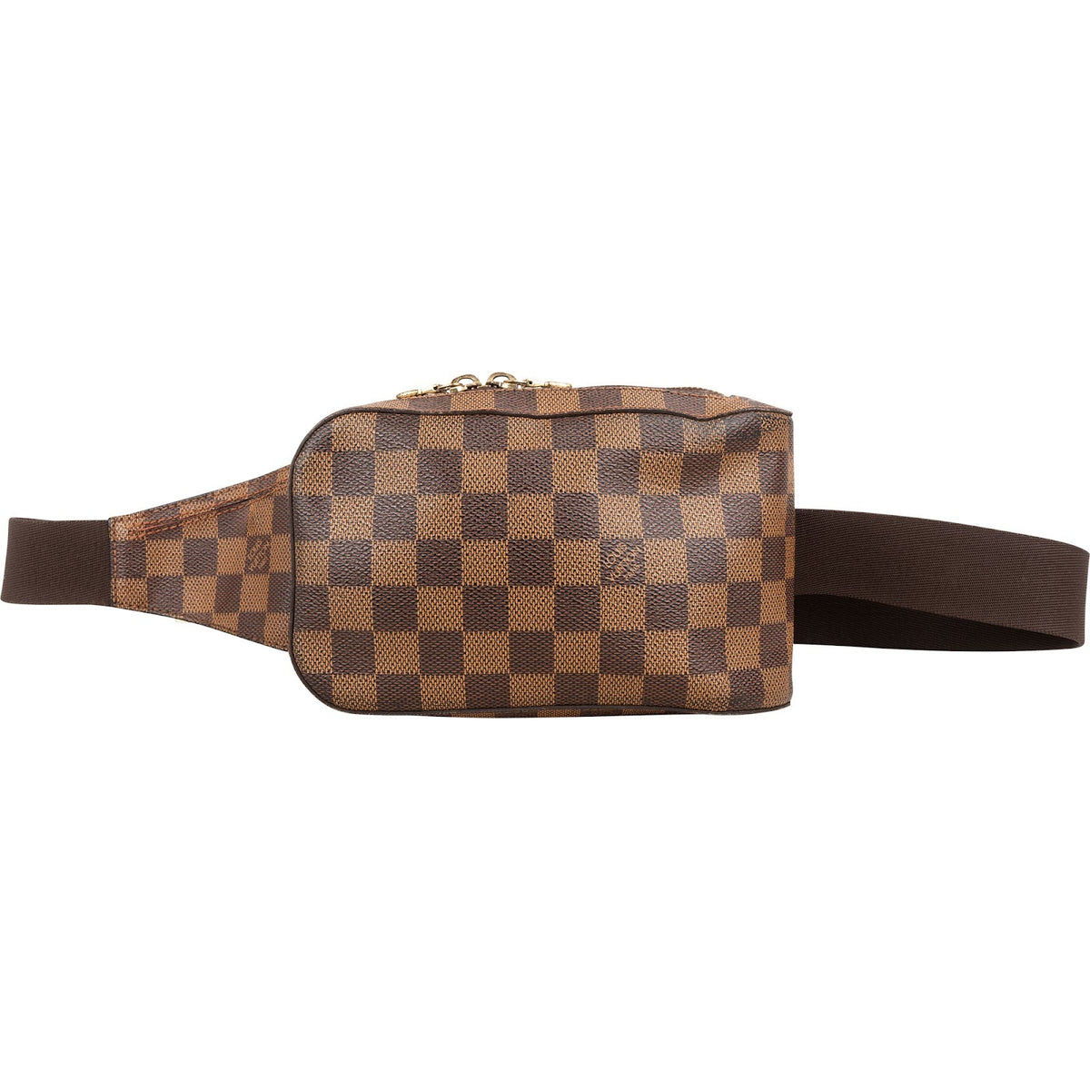 Louis Vuitton Geronimos aus Damier Ebene Canvas – Vorderansicht