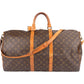 Louis Vuitton Monogram Canvas Keepall 55 Bandoulière Travel Bag