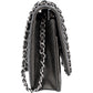 Chanel Quilted Metallic Lambskin Leather Wallet On Chain Crossbody Bag