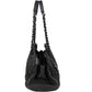 Chanel Quilted Iridescent Calfskin Just Mademoiselle Bowling CC Shoulder Bag