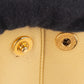 Prada Yellow Saffiano Leather Small Galleria Handbag