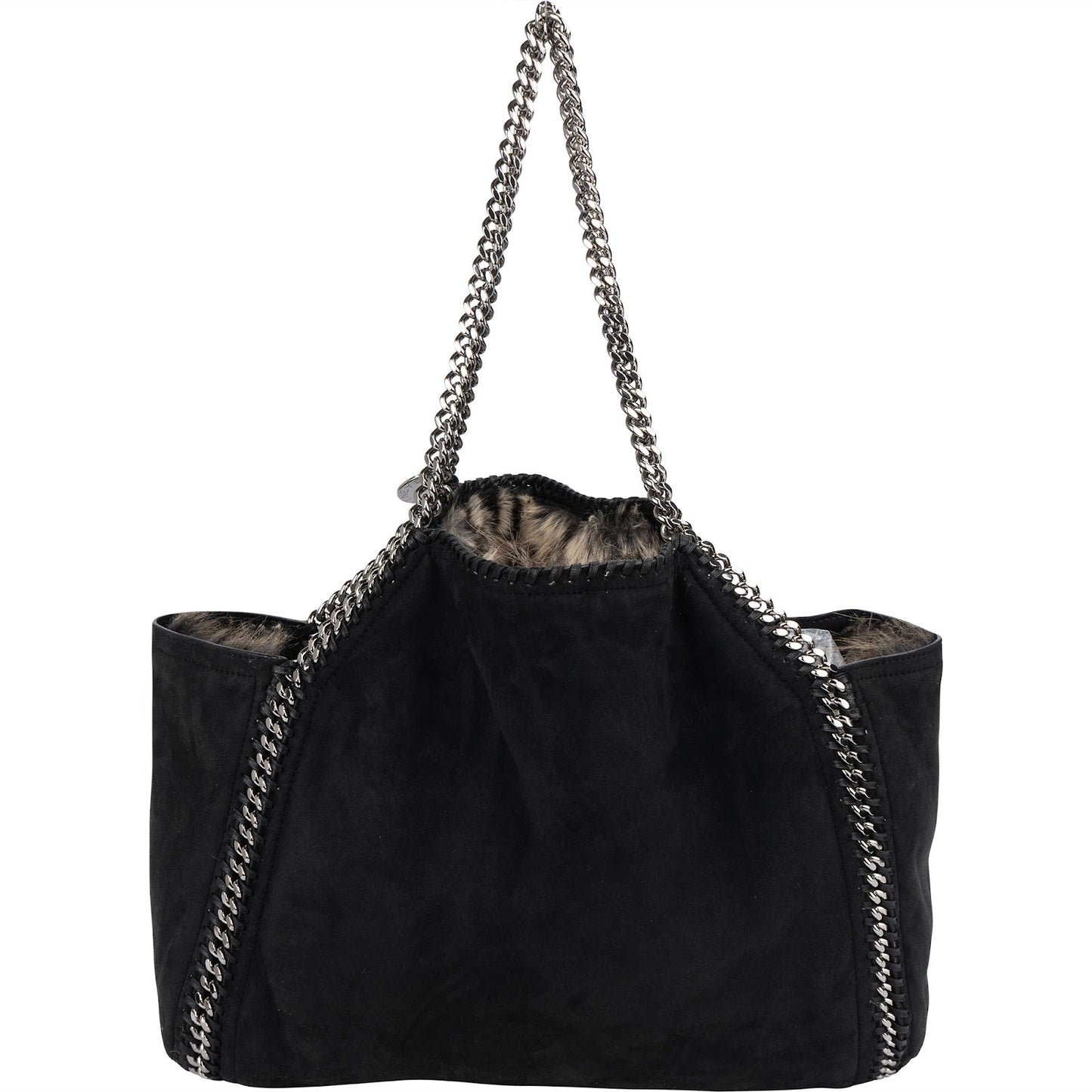 Stella McCartney Faux Fur Falabella 2 Way Shopper Tote Shoulder Bag