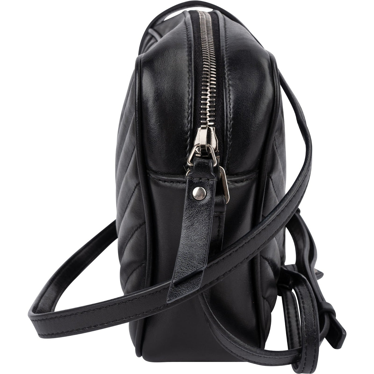 Saint Laurent Quilted Leather Lou Camera Crossbody Bag