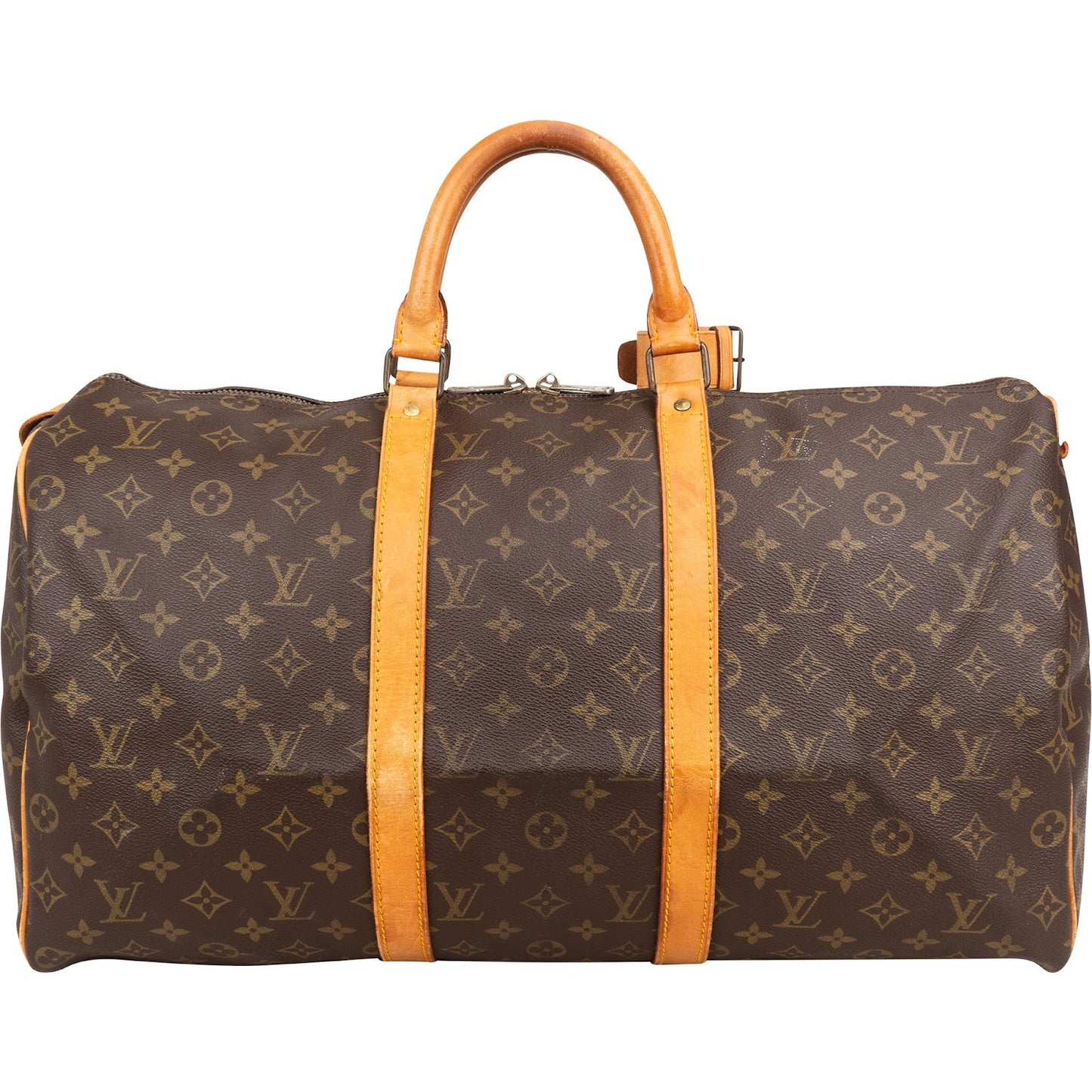 Louis Vuitton Monogram Canvas Keepall 50 Travel Bag