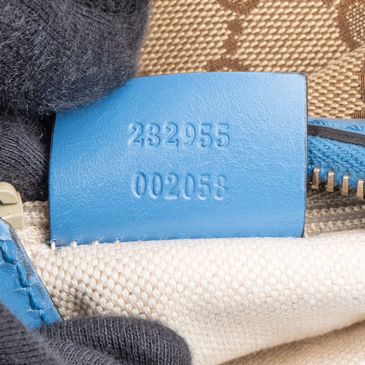 Gucci Monogram GG Canvas Sukey Hobo Shoulder Bag