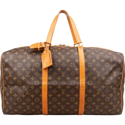 Louis Vuitton Monogram Canvas Sac Souple 55 Travel Bag