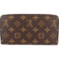 Louis Vuitton Monogram Canvas Illustre Xmas Skating Bears Mount Bleu Zippy Wallet