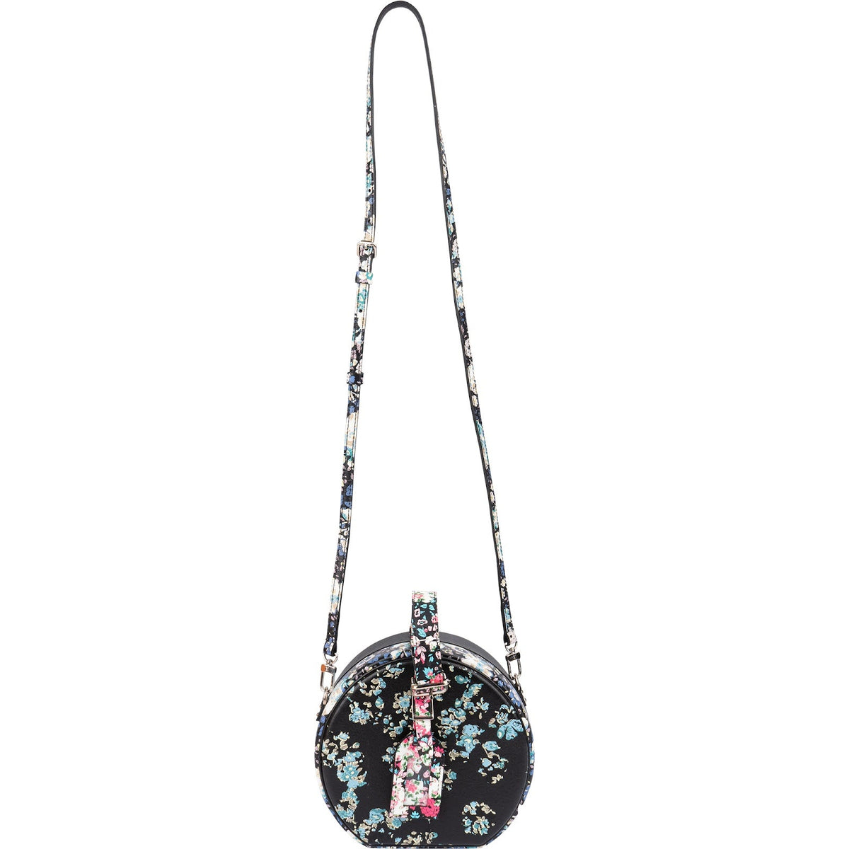 Louis Vuitton Floral Leather Print Petite Boite Chapeau Crossbody Bag