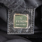 Fendi Black Cotton Baguette Buckel Shoulder Bag