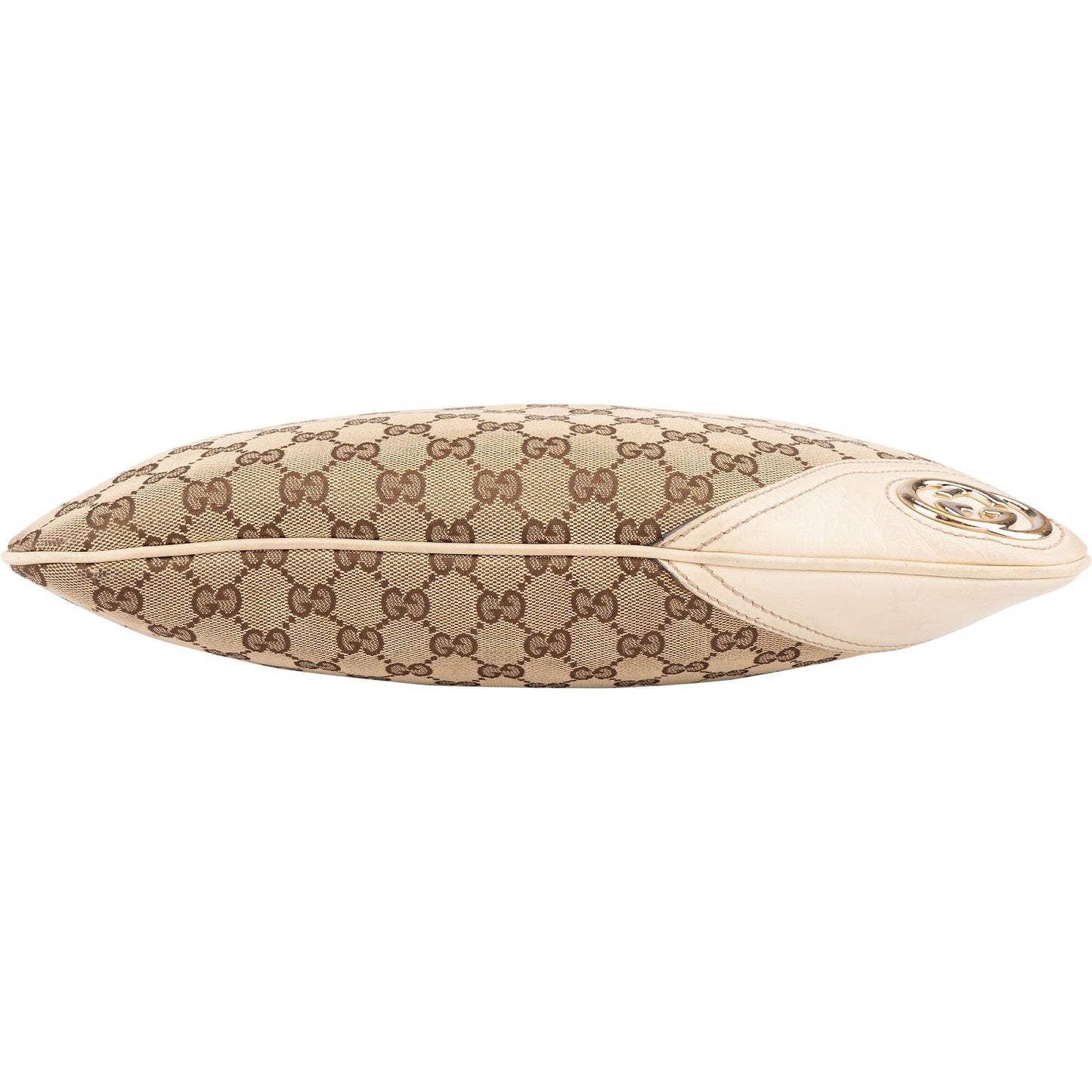 Gucci Monogram GG Canvas Interlocking G New Britt Shoulder Bag