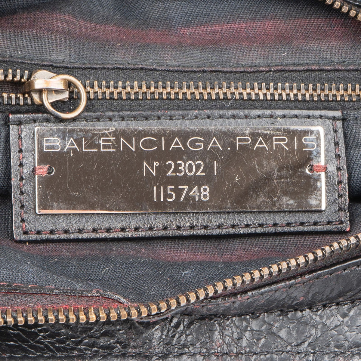 Balenciaga Black Leather Classic City Handbag