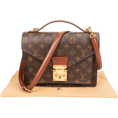 Louis Vuitton Monogram Canvas Monceau Handbag