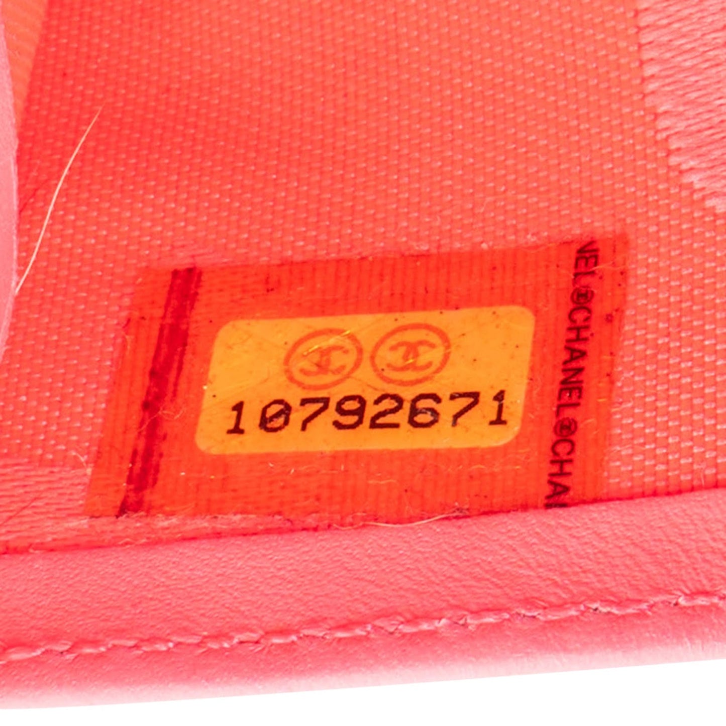 Chanel Quilted Lambskin Cambon Long Wallet