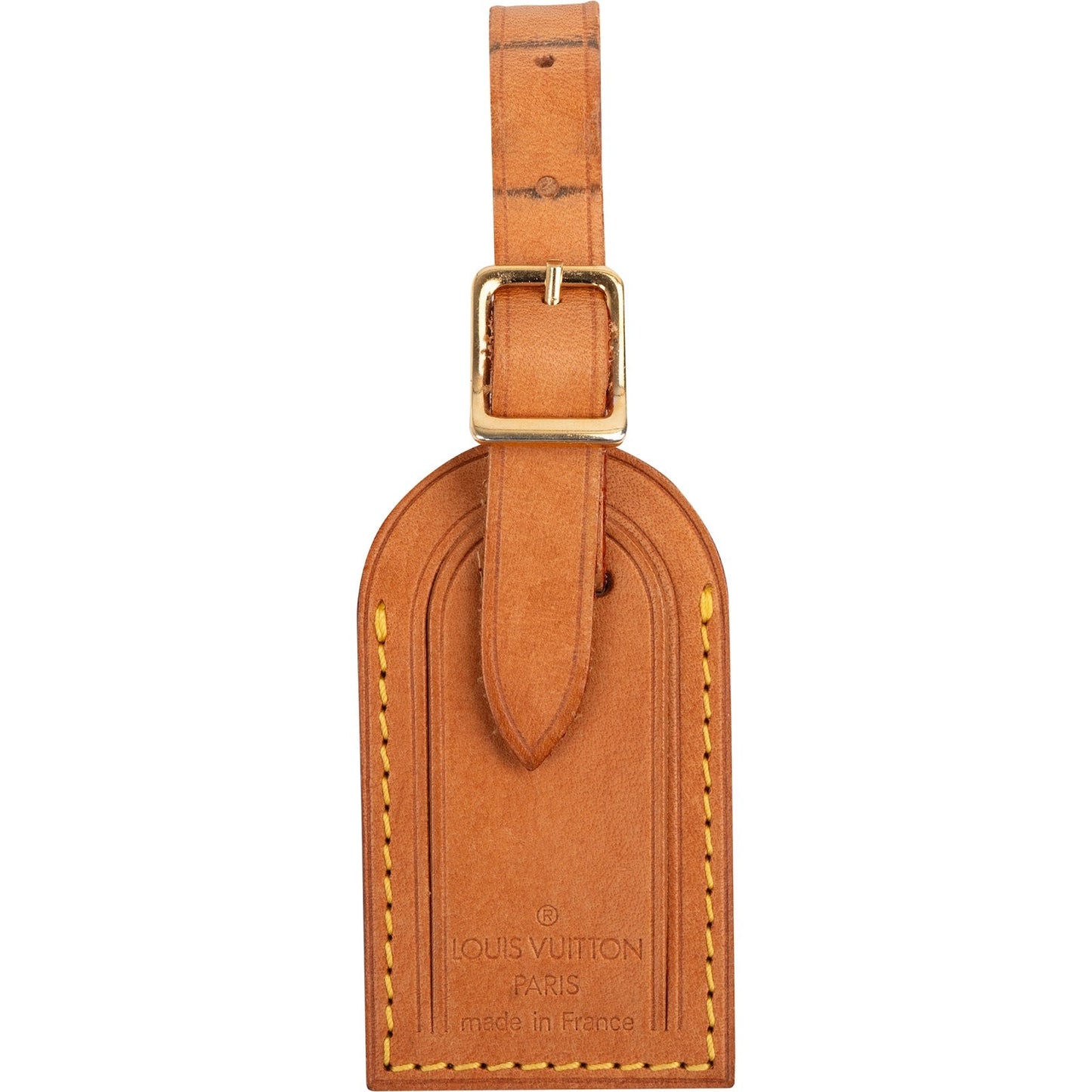 Louis Vuitton Vachetta Leather Luggage Tag
