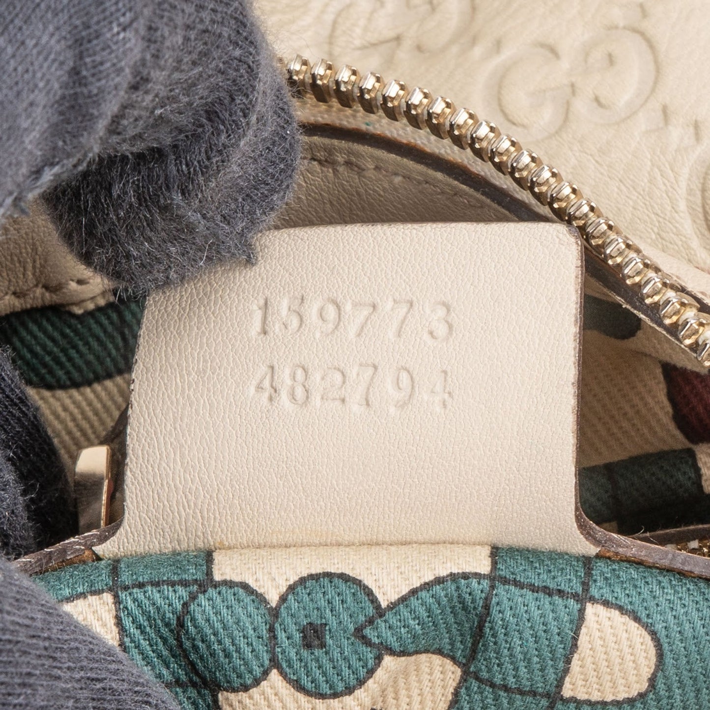 Gucci Guccissima Leather Hysteria Hobo Shoulder Bag