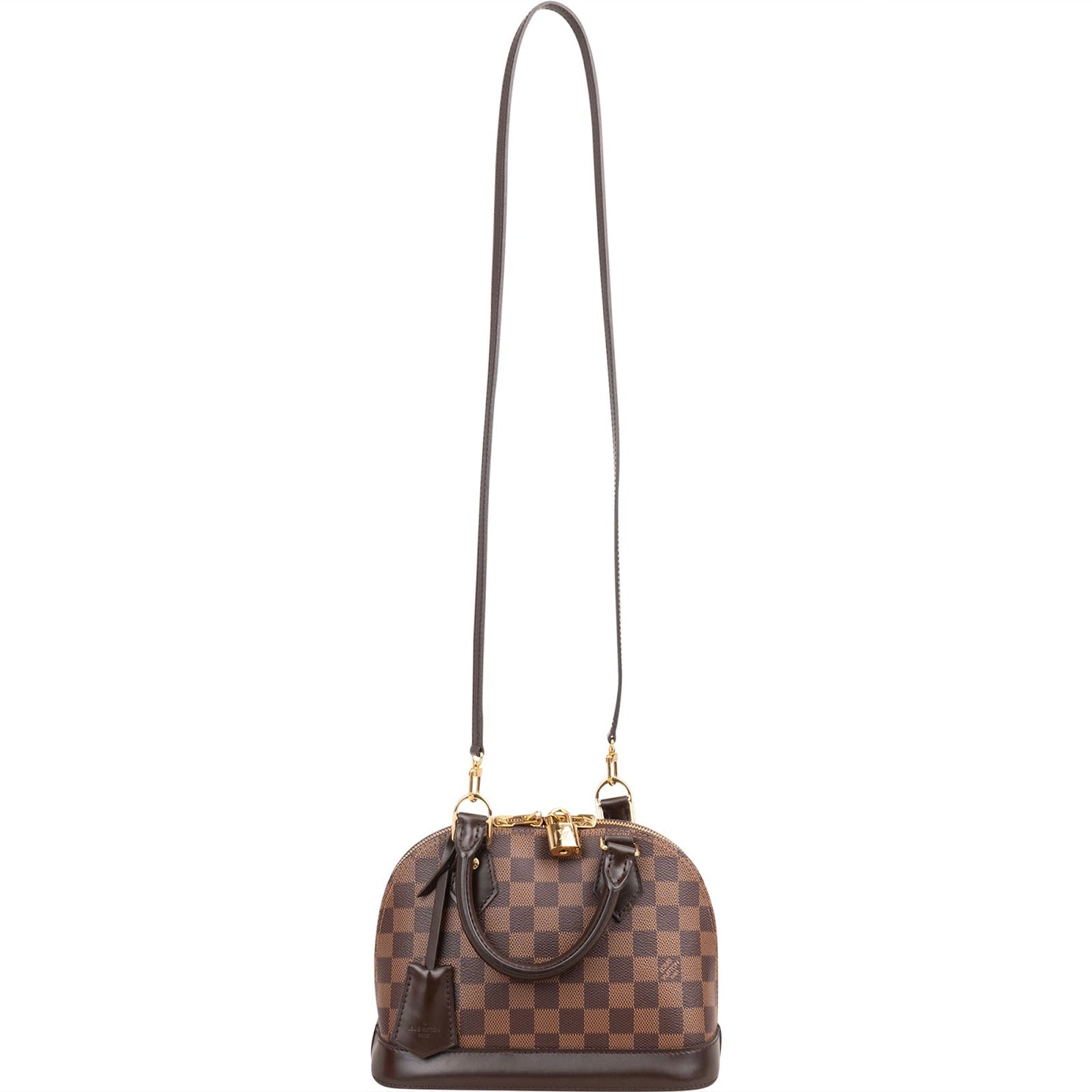 Louis Vuitton Monogram Damier Ebene Alma BB Handbag