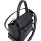 Celine Black Grained Calfskin Pico Mini Belt Handbag