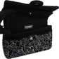 Chanel Sequin Embellished Woven CC Medium Double Flap Shoulder Bag