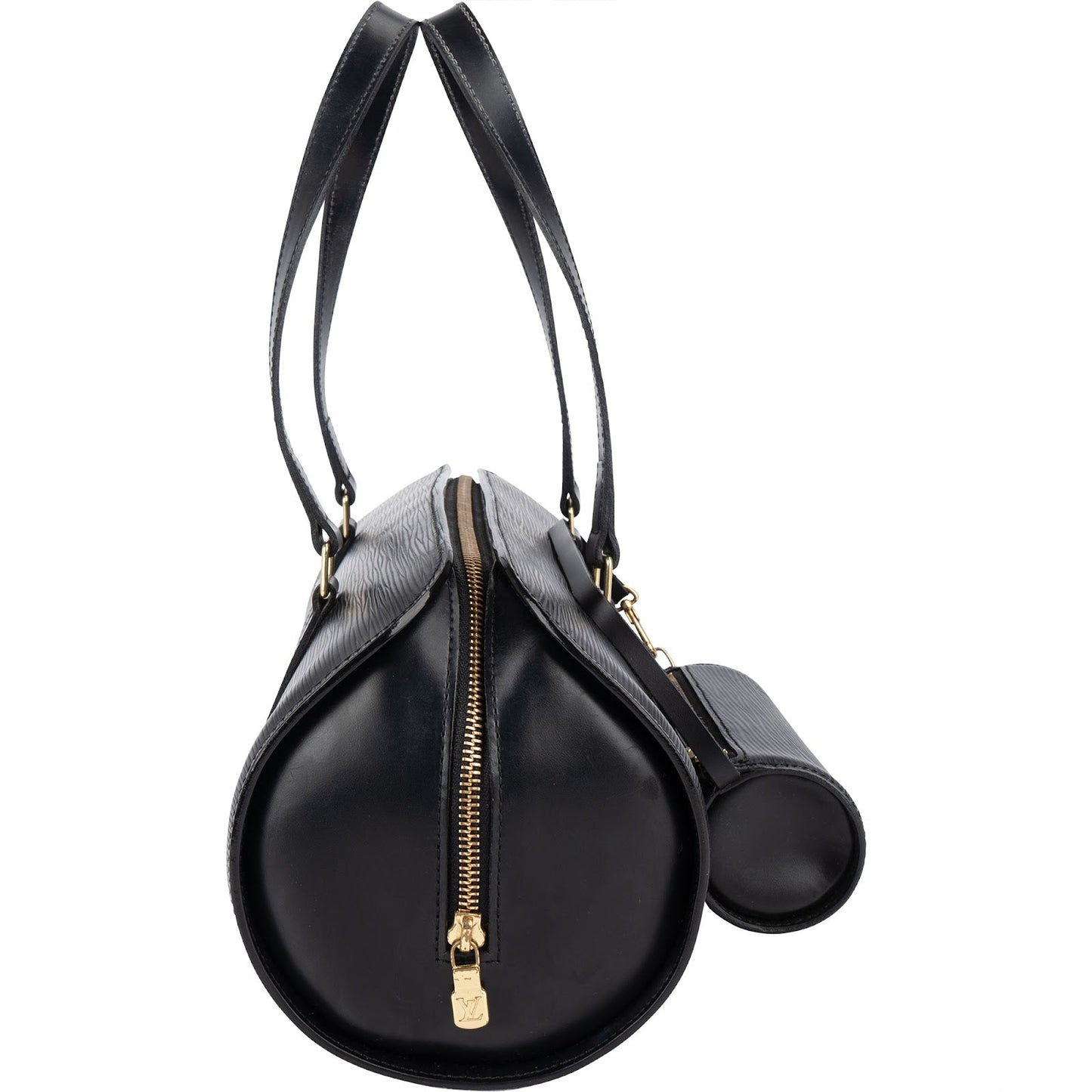 Louis Vuitton Noir Epi Leather Soufflot Set Handbag