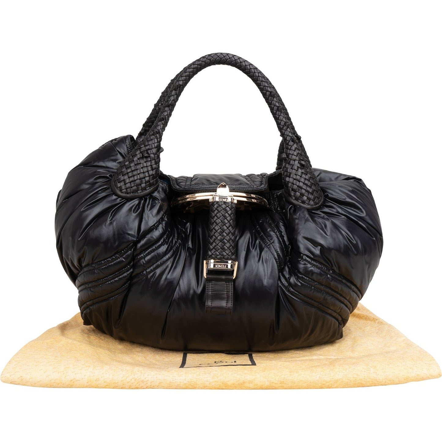 Fendi x Moncler Nylon Spy Hobo Handbag