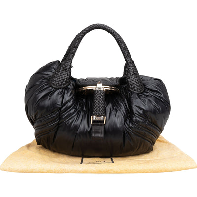 Fendi x Moncler Nylon Spy Hobo Handbag