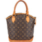 Louis Vuitton Monogram Canvas Lockit PM Handbag