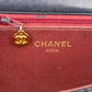 Chanel Quilted Lambskin CC Single Flap Shoulder Bag