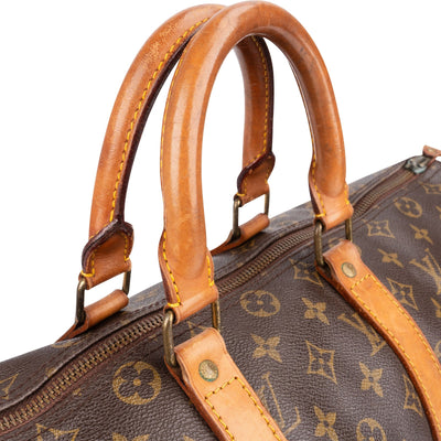 Louis Vuitton Monogram Canvas Keepall 45 Travel Bag