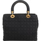 Christian Dior Quilted Nylon Medium Lady Dior Handbag