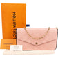 Louis Vuitton Leather Monogram Empreinte Félicie Pochette Crossbody Bag