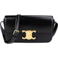 Celine Shiny Smooth Calfskin Teen Triomphe Small Shoulder Bag