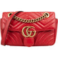 Gucci Matelassé Leather GG Marmont Small Crossbody Bag