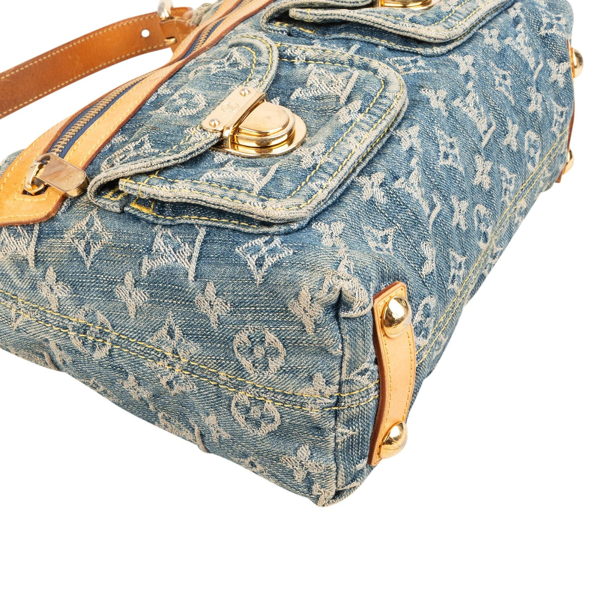 Louis Vuitton Monogram Denim Baggy PM Shoulder Bag