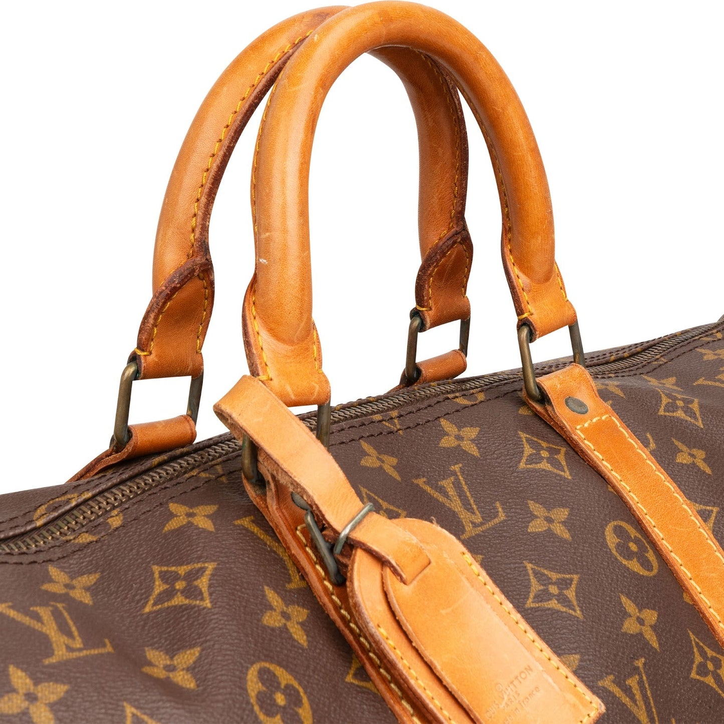 Louis Vuitton Monogram Canvas Keepall 55 Travel Bag