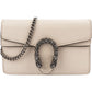 Gucci Grained Leather Dionysus Crystal Super Mini Crossbody Bag