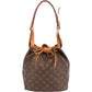 Louis Vuitton Monogram Canvas Sac Noé Petit Shoulder Bag