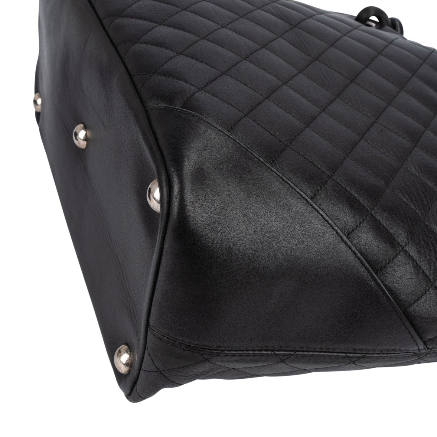 Chanel Quilted Lambskin Cambon CC Shoulder Bag