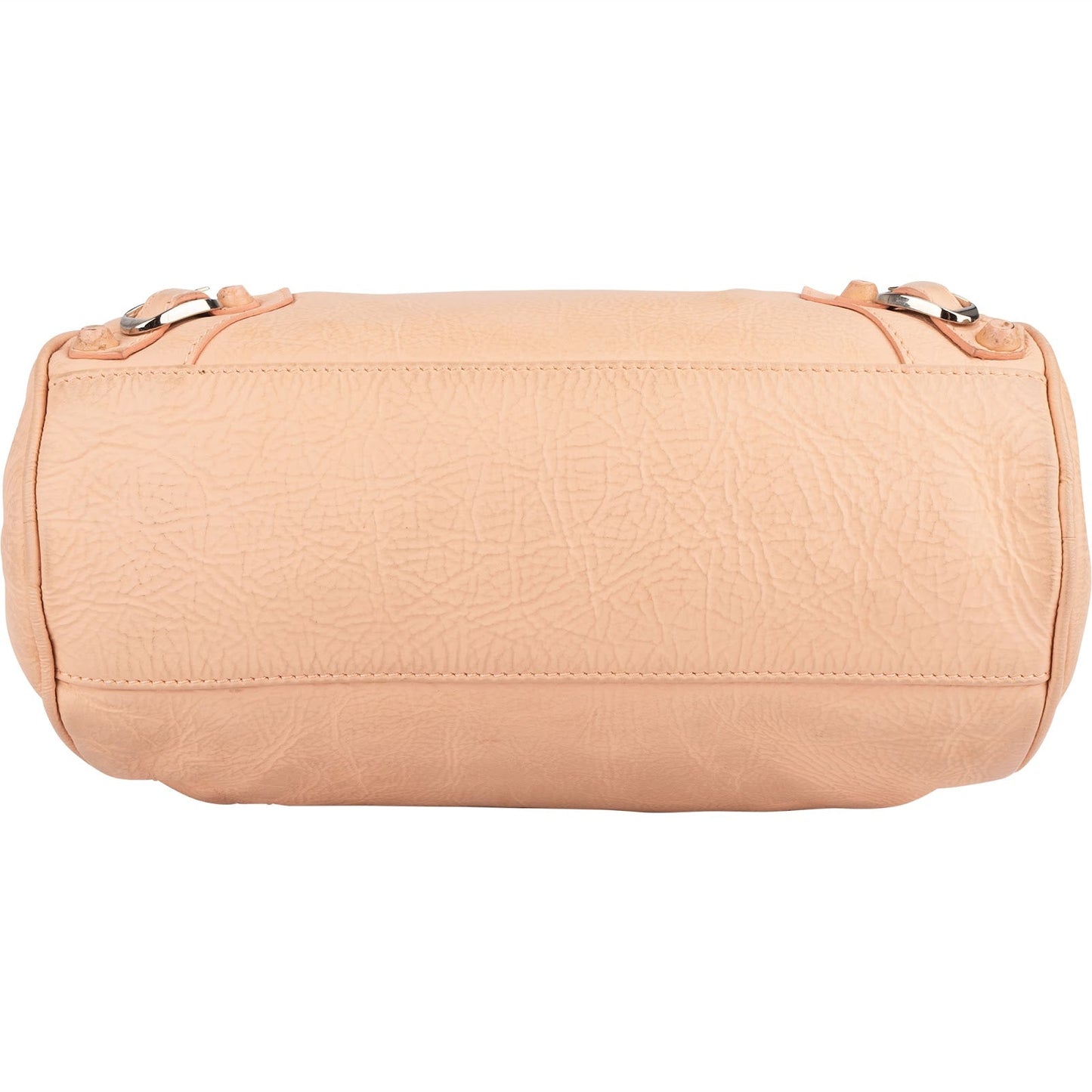 Balenciaga Pink Leather Mini City Handbag