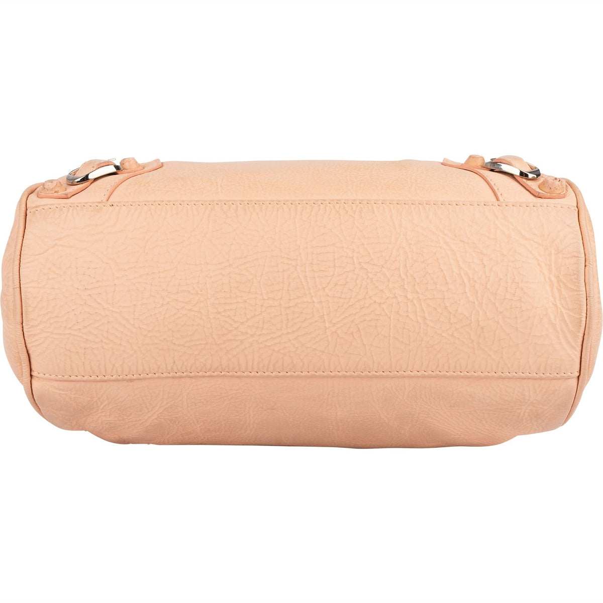 Balenciaga Pink Leather Mini City Handbag