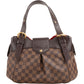 Louis Vuitton Monogram Damier Ebene Canvas Sistina PM Shoulder Bag