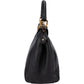 Fendi Black Leather Mini Peekaboo Handbag